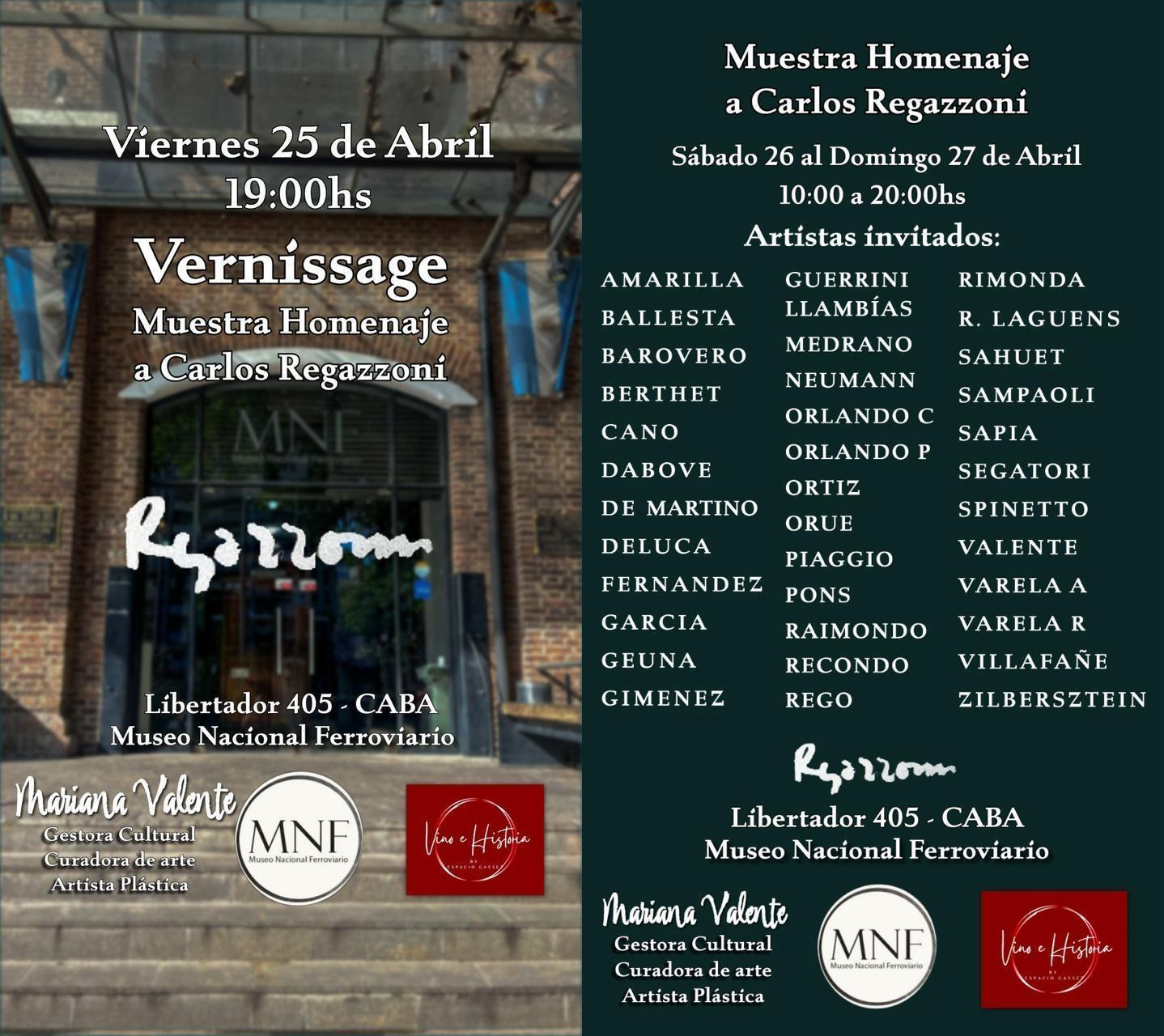 Vernissage. Museo Nacional Ferroviario - 2025